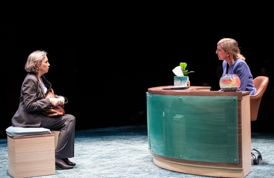 Bad Books production photo at Round House Theatre